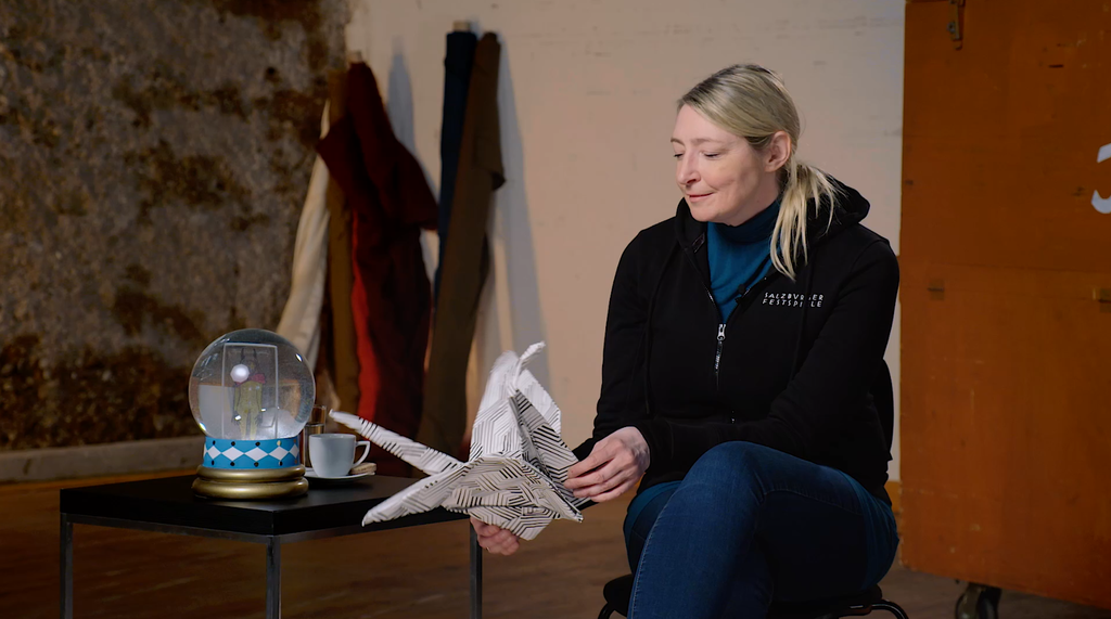 Portrait Anita Aichinger von den Salzburger Festspielen